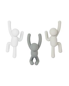 Umbra Buddy Wall Hook set Grey